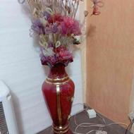 گلدان خوشکل لاکچری با گل مصنوعی