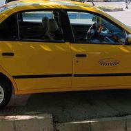 تاکسی ویژه مهاباد سمند مدل 87دوررنگ