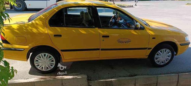 تاکسی ویژه مهاباد سمند مدل 87دوررنگ در گروه خرید و فروش وسایل نقلیه در آذربایجان غربی در شیپور-عکس1