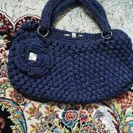 کیف بافت زنانه کار دست