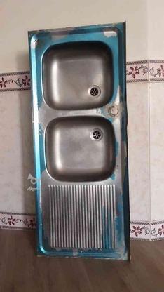 سینک دو قلو ظرفشویی در گروه خرید و فروش لوازم خانگی در خراسان رضوی در شیپور-عکس1