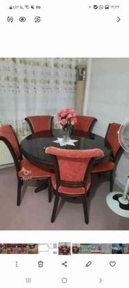 میز ناهار خوری و 8 تا صندلی در گروه خرید و فروش لوازم خانگی در تهران در شیپور-عکس1