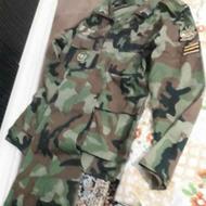 لباس سربازی ارتش نیروی زمینی نو