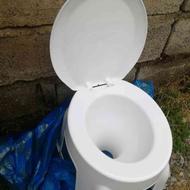 توالت فرنگی پلاستیکی سیار