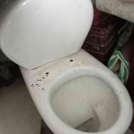 توالت فرنگی اصلا نصب نشده