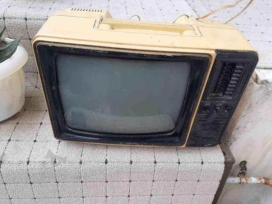 تلویزیون سیاه و سفید قدیمی سالم در گروه خرید و فروش لوازم خانگی در مازندران در شیپور-عکس1