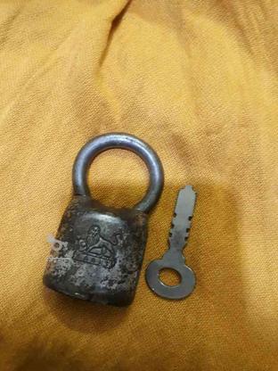 قفل قدیمی عتیقه در گروه خرید و فروش لوازم خانگی در سمنان در شیپور-عکس1