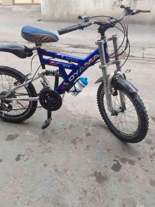 دوچرخه سایز 20 دنده ای کمک دار مارک المپیا در گروه خرید و فروش ورزش فرهنگ فراغت در مازندران در شیپور-عکس1