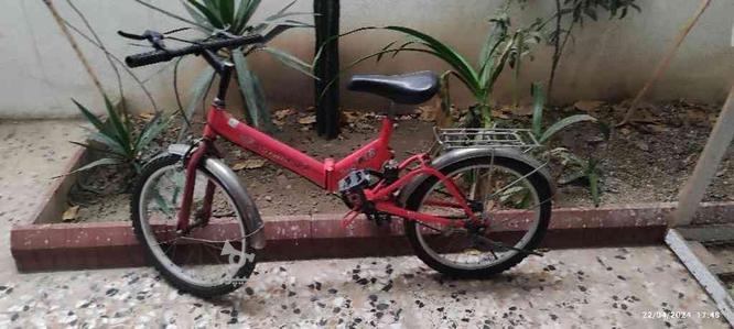 دوچرخه تاشو فنردار سایز 20 در گروه خرید و فروش ورزش فرهنگ فراغت در مازندران در شیپور-عکس1