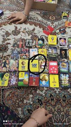 کارت بازی بچه ها .فوتبال .کلش .کشتی و.... در گروه خرید و فروش ورزش فرهنگ فراغت در تهران در شیپور-عکس1