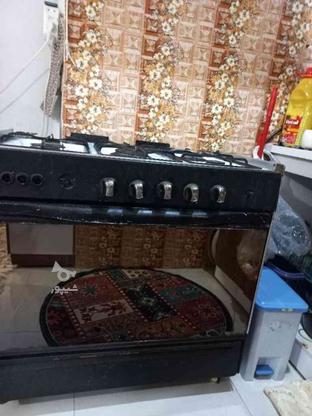 گاز فر دار 5 شعله ثمین در گروه خرید و فروش لوازم خانگی در مازندران در شیپور-عکس1