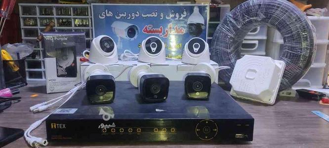 پک کامل دوربین مداربسته با دستگاه DVR کارکرده 16کانال  در گروه خرید و فروش لوازم الکترونیکی در تهران در شیپور-عکس1