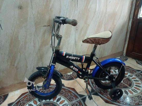 دوچرخه 12 کاملا سالم و در حد نو در گروه خرید و فروش ورزش فرهنگ فراغت در همدان در شیپور-عکس1