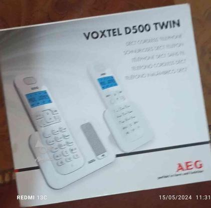 تلفن بی سیم خانگی ثابت مدل voxtel d500 twin| در گروه خرید و فروش لوازم الکترونیکی در سیستان و بلوچستان در شیپور-عکس1