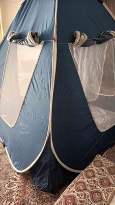 فروش چادر مسافرتی 10 نفره جنس برنو در گروه خرید و فروش ورزش فرهنگ فراغت در اصفهان در شیپور-عکس1