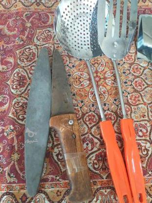 کفگیر ملاقه خارجی چاقو تیز کن کارد اشپز در گروه خرید و فروش لوازم خانگی در تهران در شیپور-عکس1