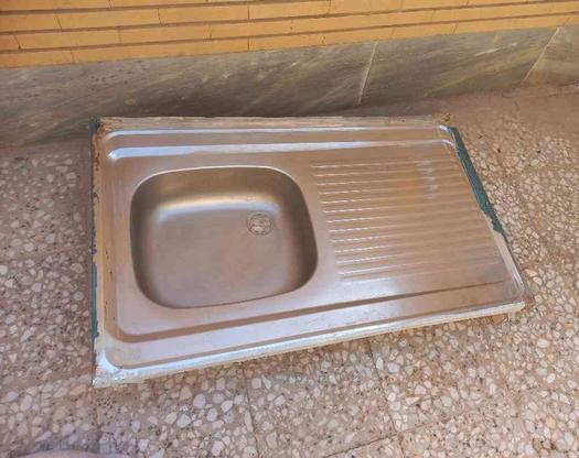 دو عدد سینک ظرفشویی تمیز و سالم در گروه خرید و فروش لوازم خانگی در اصفهان در شیپور-عکس1