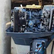 موتور قایق 85یاماها موتور یک دست رینگ شماره 25شده موتور درحد