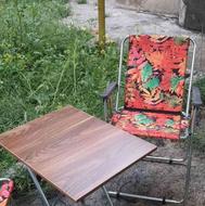 فروش انواع میز و صندلی مسافرتی تاشو زنجیر دار به قیمت تولیدی