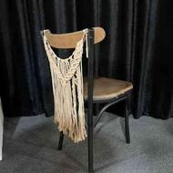 صندلی چوب و فلز تالاری