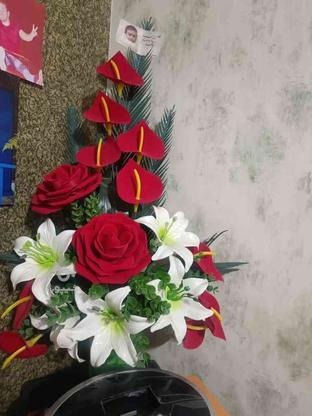 گل مصنوعی باکس گل پایه گل در گروه خرید و فروش لوازم خانگی در خراسان رضوی در شیپور-عکس1