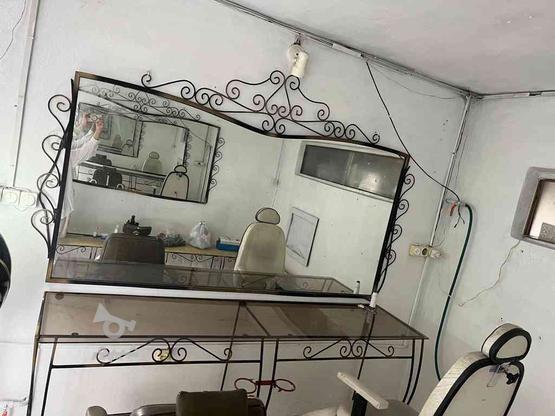 میز کار آرایشگاه و آینه در گروه خرید و فروش صنعتی، اداری و تجاری در گیلان در شیپور-عکس1