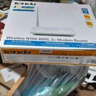 مودم ADSL 2+روتر TENDA مدل N150