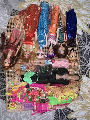 پک کل عروسک های باربی با تجهیزات در گروه خرید و فروش ورزش فرهنگ فراغت در مازندران در شیپور-عکس1