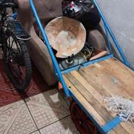 گاری وچهارچرخ تهرانی دوچرخ