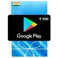 گیفت کارت گوگل پلی ریجن هند