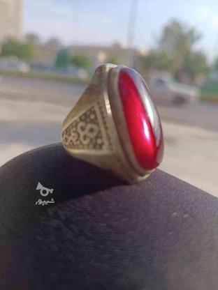 انگشتر نقره یاقوت در گروه خرید و فروش لوازم شخصی در کرمان در شیپور-عکس1