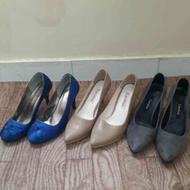 سه جفت کفش مجلسی زنانه نو