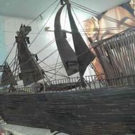 کشتی چوبی تزئینی