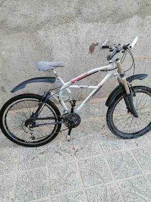 دوچرخه 26الومینیوم نرم وروان در گروه خرید و فروش ورزش فرهنگ فراغت در خراسان رضوی در شیپور-عکس1