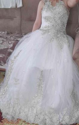 لباس عروس زیبا سنگ دوزی شده جدید در گروه خرید و فروش لوازم شخصی در فارس در شیپور-عکس1
