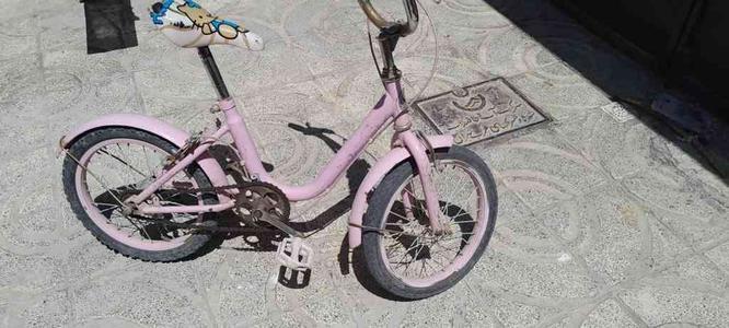 دوچرخه دخترانه نمره 16 در گروه خرید و فروش ورزش فرهنگ فراغت در تهران در شیپور-عکس1