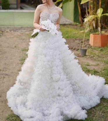 لباس عروس کاملا نو در گروه خرید و فروش لوازم شخصی در مازندران در شیپور-عکس1