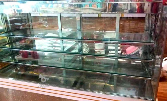 یخچال ویترینی مکعبی مغازه و دکور قنادی چرخ گوشت چگا و.. در گروه خرید و فروش صنعتی، اداری و تجاری در تهران در شیپور-عکس1