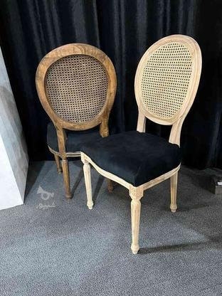 صندلی چوبی پشت حصیری تالاری در گروه خرید و فروش صنعتی، اداری و تجاری در تهران در شیپور-عکس1
