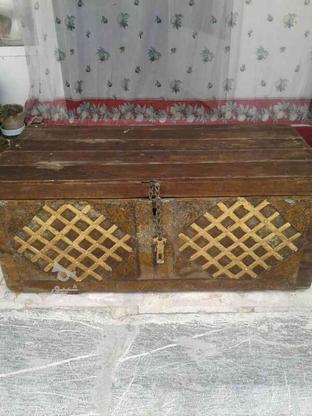 صندوقچه قدیمی در گروه خرید و فروش لوازم خانگی در اصفهان در شیپور-عکس1