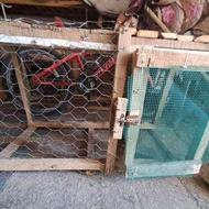 قفس چوبی مناسب برای حیوانات