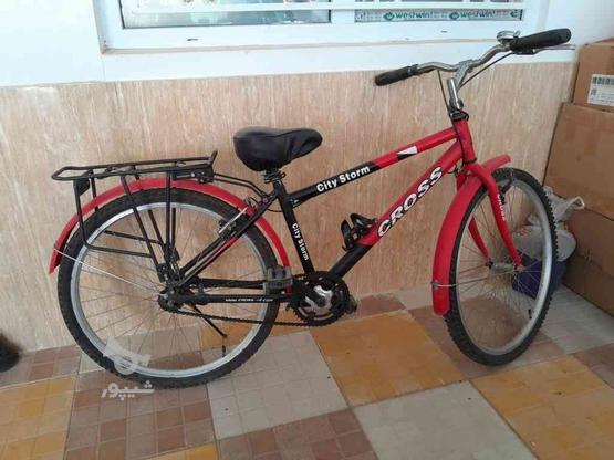 دوچرخه سایز26 کروس در گروه خرید و فروش ورزش فرهنگ فراغت در خراسان شمالی در شیپور-عکس1