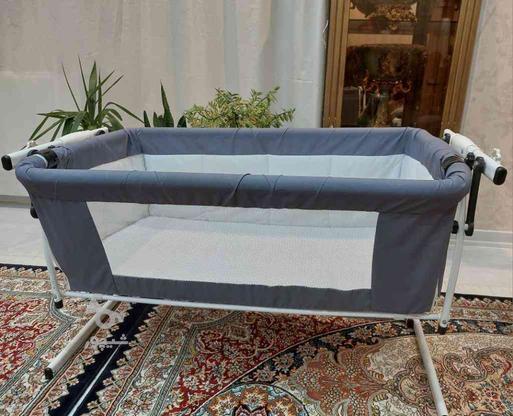 گهواره و تخت کنار تخت مادر در گروه خرید و فروش لوازم شخصی در اصفهان در شیپور-عکس1