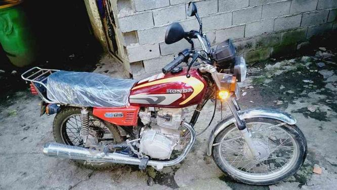 موتورسیکلت هندا مزایده در گروه خرید و فروش وسایل نقلیه در مازندران در شیپور-عکس1