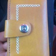 کیف مدارک چرم خالص زیبا و خوش دست