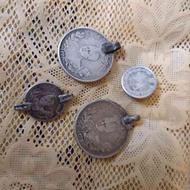 سکه قدیمی زمان احمد شاه قاجار