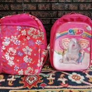 فروش دوتا کیف مدرسه دخترانه