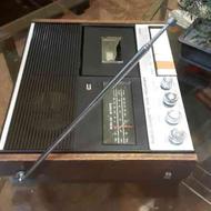 رادیو کاست چوبی دهه 40