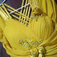 لباس مجلسی طلایی
