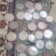 30عدد سکه 5 ریالی 10و20از سال 57 تا 86